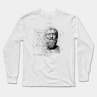 Plato vs Geometry Long Sleeve T-Shirt
