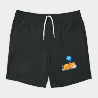 Cute Shiba Inu sleeping cartoon Shorts