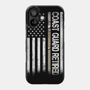 US Coast Guard USCG Retired Phone Case