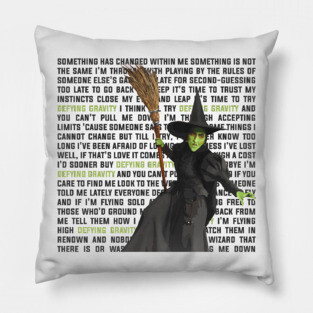 Defying Gravity Pillow