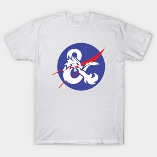 Dungeons And Dragons Nasa T-Shirt