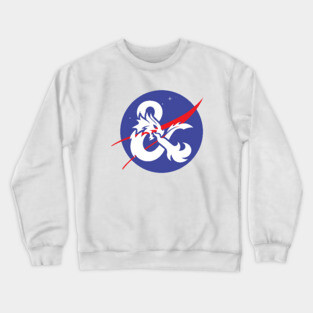 Dungeons And Dragons Nasa Crewneck Sweatshirt