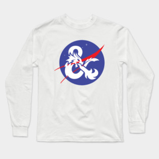 Dungeons And Dragons Nasa Long Sleeve T-Shirt