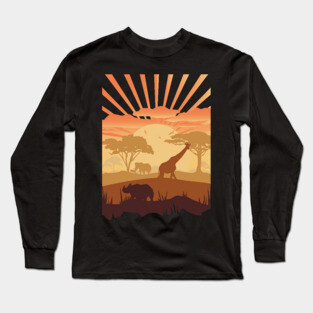 In The Safari Long Sleeve T-Shirt