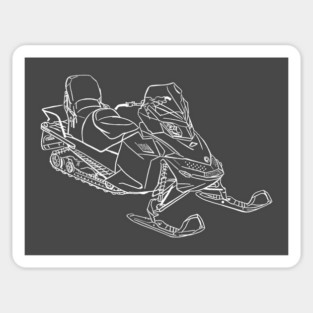 Snowmobile SKI DOO Sticker