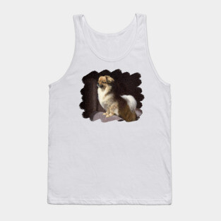 Tibetan Spaniel Painting Tank Top