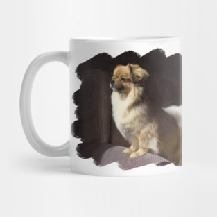 Tibetan Spaniel Painting Mug