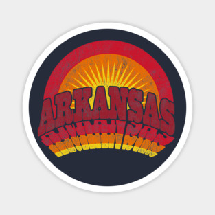 Arkansas Rise and Shine Magnet