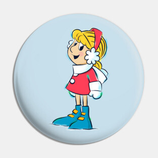 Karen: Frosty the Snowman Pin