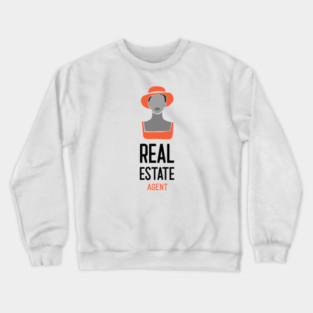 Real Estate Agent Crewneck Sweatshirt