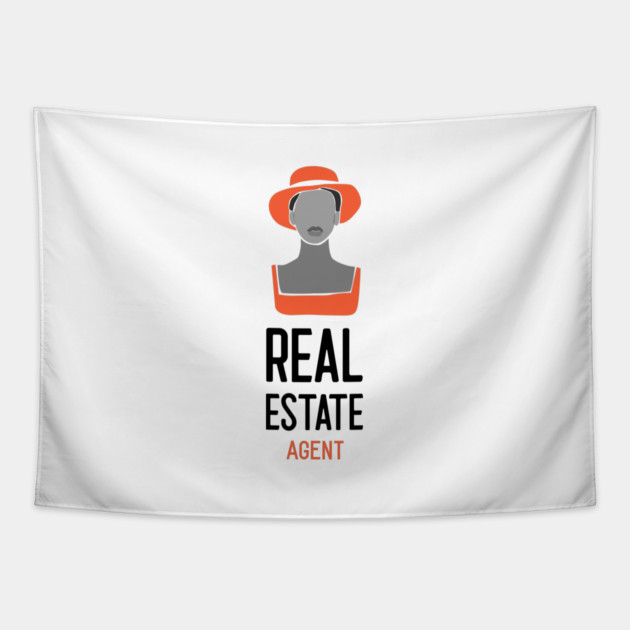 Real Estate Agent Tapestry by REG