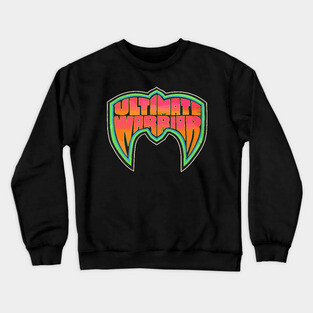 Ultimate Warrior Mask Pro Wrestling FanArt Tribute Crewneck Sweatshirt