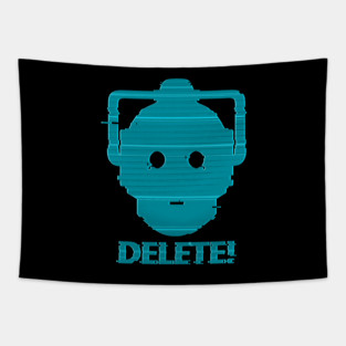 Cyber Glitch Tapestry