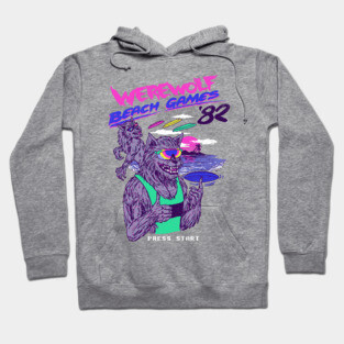 Werewolf Beach Games Hoodie