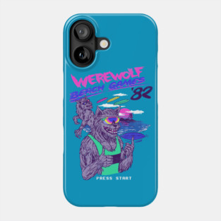 Werewolf Beach Games Phone Case