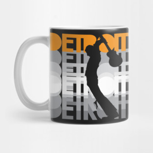 Detroit Guitar Smash Mug