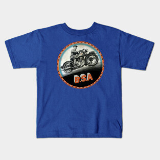 BSA Motorcycles 10 Kids T-Shirt