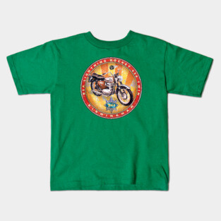 BSA Motorcycles 11 Kids T-Shirt