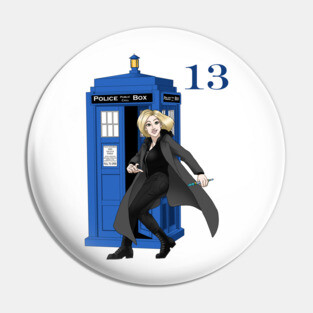13th Doctor Pin