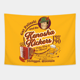 Kenosha Kickers the Polka King of the Midwest Tapestry