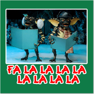 Gremlins Caroling Posters and Art