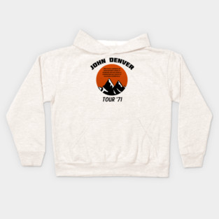 John Denver Tour '71 Kids Hoodie