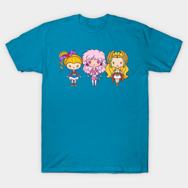 Lil' CutiEs- Eighties Ladies T-Shirt by Ellador
