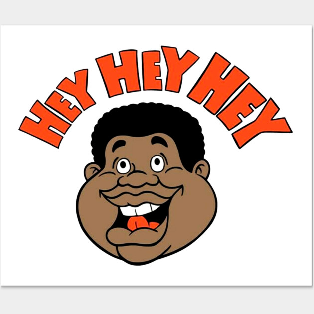 hey hey fat albert 80s cartoon fans gifts Print