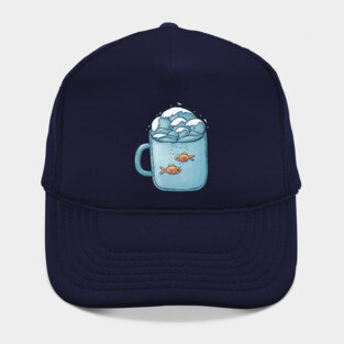Goldfish cup Hat