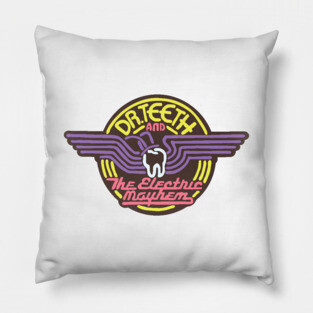 Dr Teeth Logo Pillow