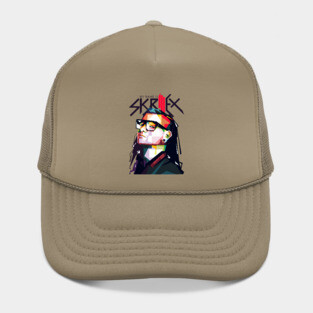 Skrillex Pop Art Hat