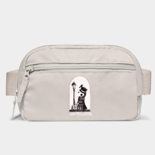 Plague Doctor in a Glass Bell Bag