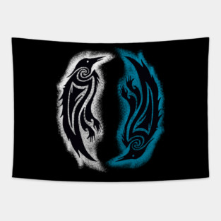 Valhalla Ravens Tapestry