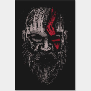 God of war 💪 Kratos 🔥 Posters and Art