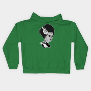 Bride of Frankenstein Kids Hoodie