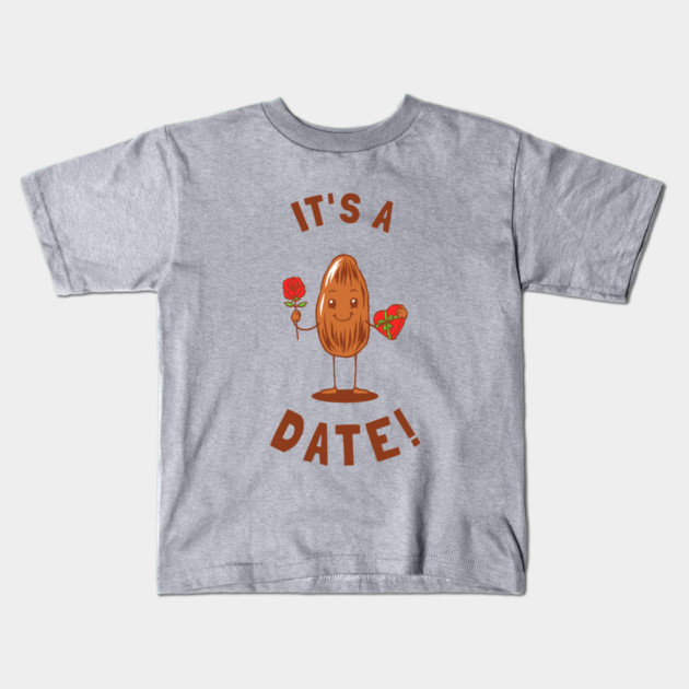 It's A Date! Kids T-Shirt by dumbshirts