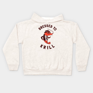 Dressed To Krill Kids Hoodie