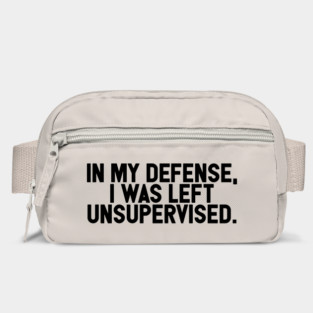 I Was Left Unsupervised Bag