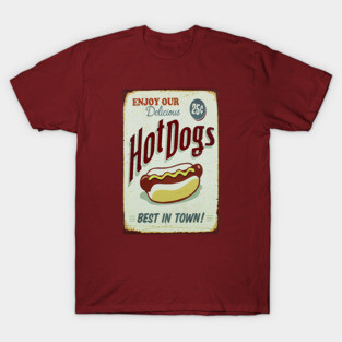 Vintage Hot Dog T-Shirt