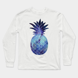 Galaxy pineapple Long Sleeve T-Shirt
