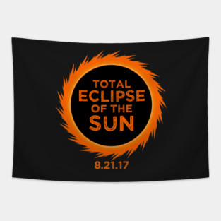 Total Eclipse of the Sun Tapestry