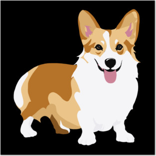 Corgi Posters and Art