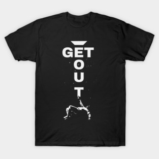 Get Out movie white T-Shirt