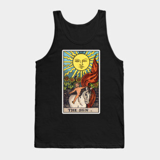 The Sun Tarot Card Tank Top