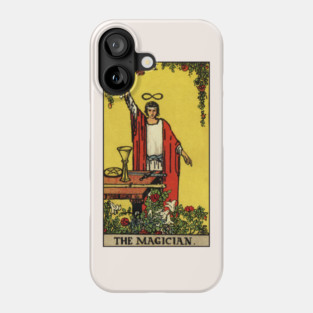 The Magician Tarot Card Phone Case