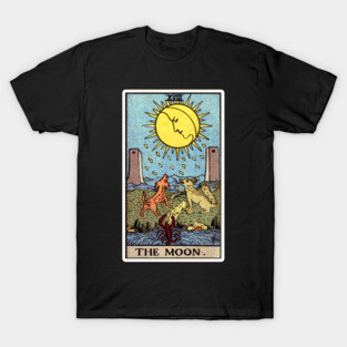 The Moon Tarot Card T-Shirt