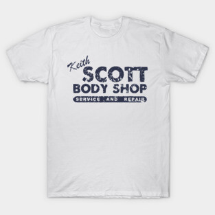 Keith Scott Body Shop Weathered Hoodie – One Tree Hill, Lucas Scott T-Shirt