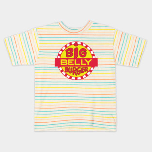 Big Belly Burger shirt - Arrow, Diggle, Starling City Kids T-Shirt