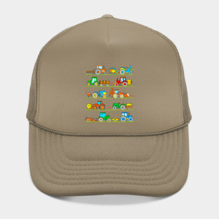 Tractor Toddler Design Hat