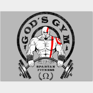 God's Gym Posters and Art
